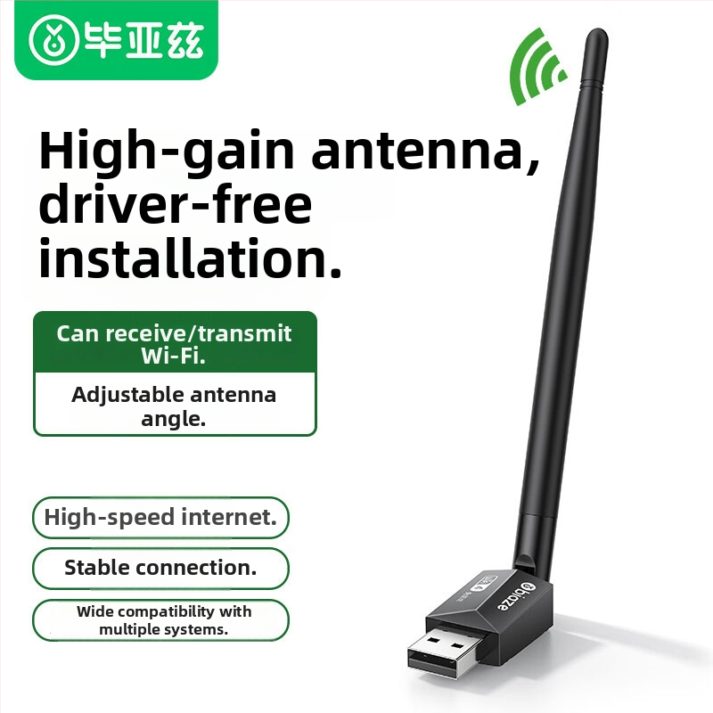 CIN-FAST card USB wireless (fără driver) – 10/100 Mbps, interfață USB, Ethernet