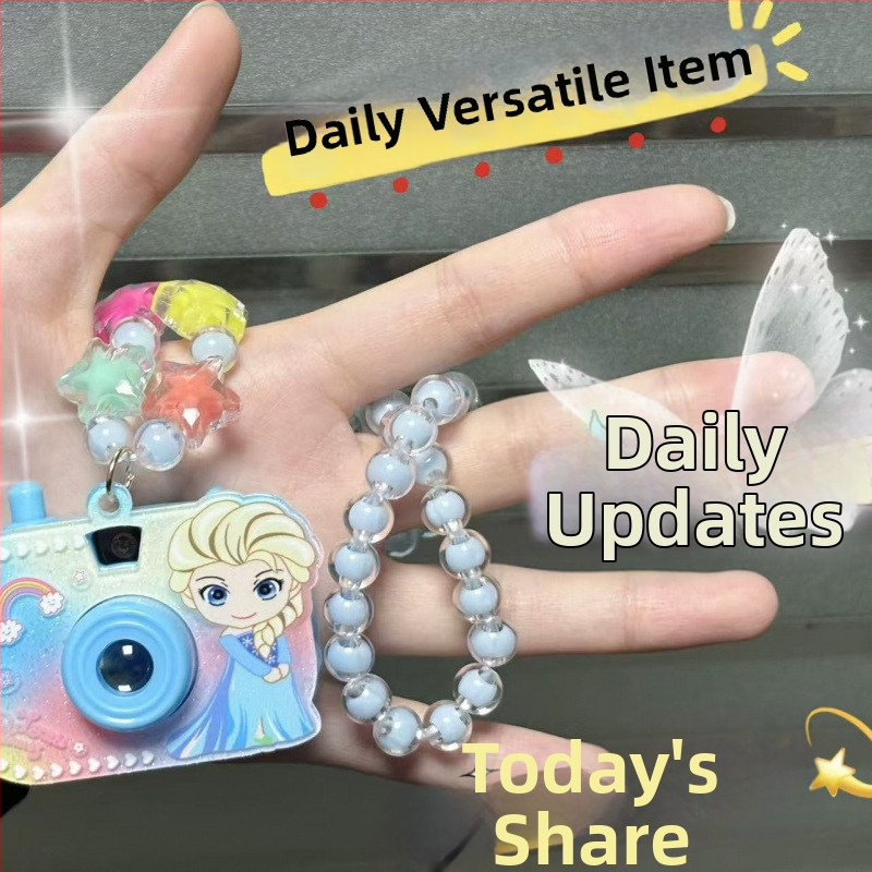 Dječja projektor kamera igračka – imitacija prave kamere, edukativna projekcija, plastična, porijeklo Zhejiang, uključuje video vodič