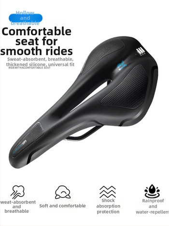 Καθίσμα ποδηλάτου με αναπνεύσιμο σχέδιο κοπής και κενό στο κέντρο, παχιά επένδυση από αφρό, μοντέλο HMCZBK-2024, για ποδήλατα βουνού