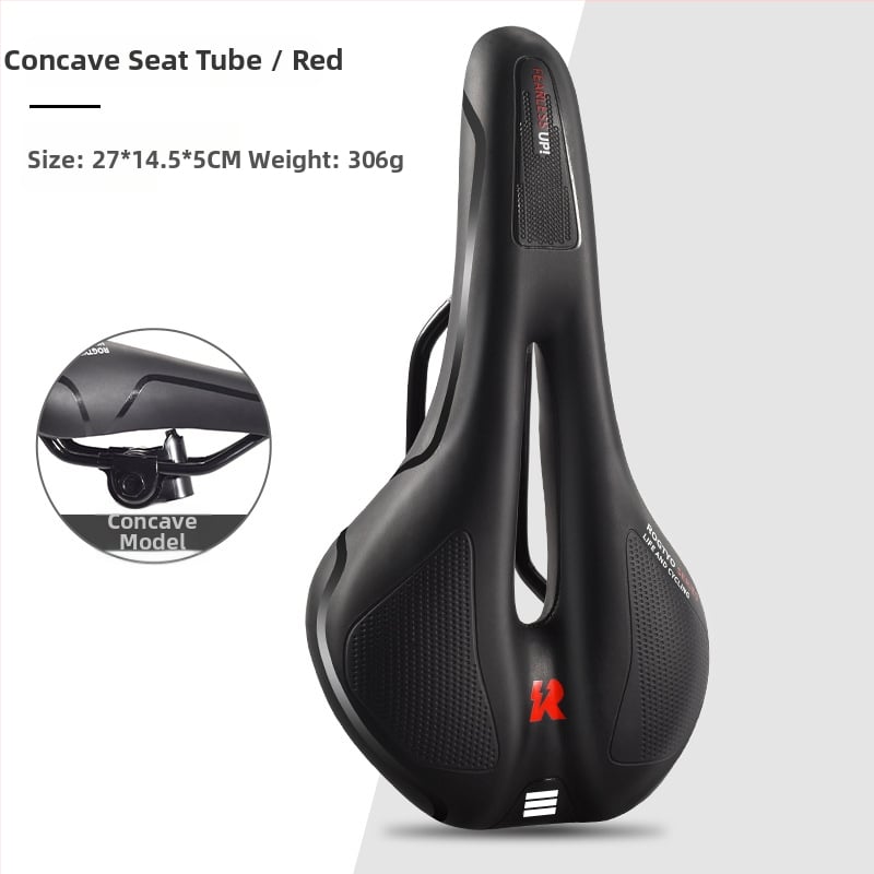 Καθίσμα ποδηλάτου με αναπνεύσιμο σχέδιο κοπής και κενό στο κέντρο, παχιά επένδυση από αφρό, μοντέλο HMCZBK-2024, για ποδήλατα βουνού