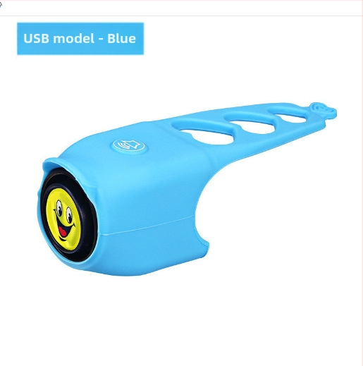 Cyklistický zvonček - elektronický zvon, ABS a silikón, model KS-0518