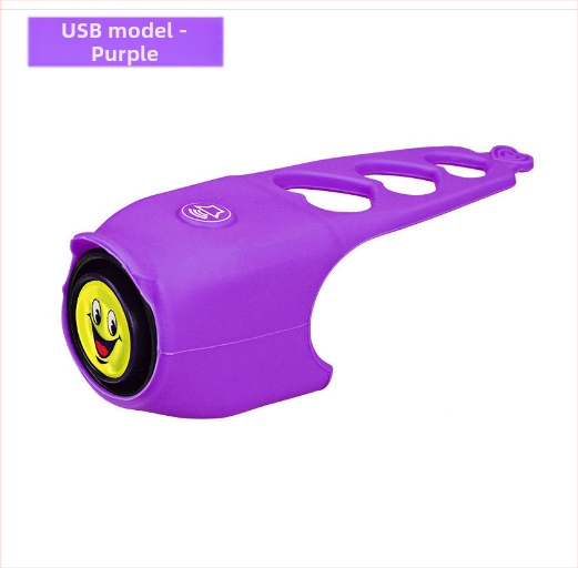 Cyklistický zvonček - elektronický zvon, ABS a silikón, model KS-0518