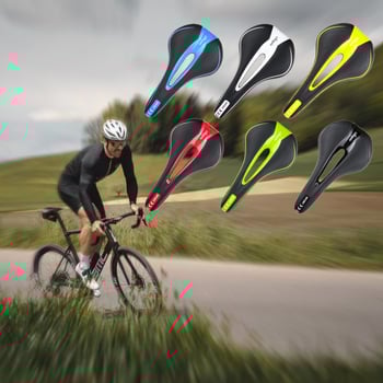 Ποδηλατικό κάθισμα ZHIQIU, μοντέλο 451; Υλικά: πολυουρεθάνη, τεχνητό δέρμα, πλαστικό, σφουγγάρι; Συμβατό με ποδήλατα βουνού