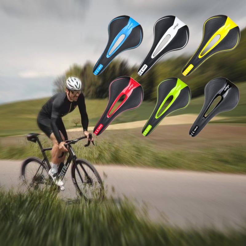 Ποδηλατικό κάθισμα ZHIQIU, μοντέλο 451; Υλικά: πολυουρεθάνη, τεχνητό δέρμα, πλαστικό, σφουγγάρι; Συμβατό με ποδήλατα βουνού