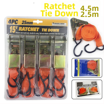 Dinghe Натяжител за ремъци с ratchet механизъм за полиестерни товарни ленти