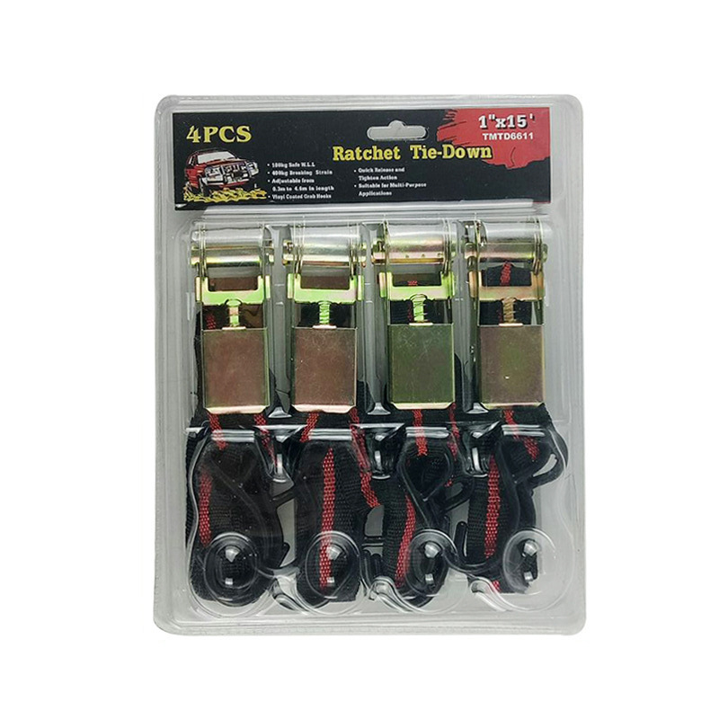 Dinghe Натяжител за ремъци с ratchet механизъм за полиестерни товарни ленти