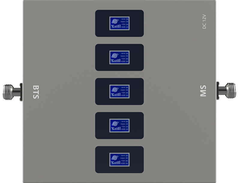 Amplificator de semnal pentru telefonul mobil, cu cinci benzi, pentru interior, acoperire 100–1000 m², suportă 2G/3G/4G/5G, model Sty-gsm/dcs 900-1800