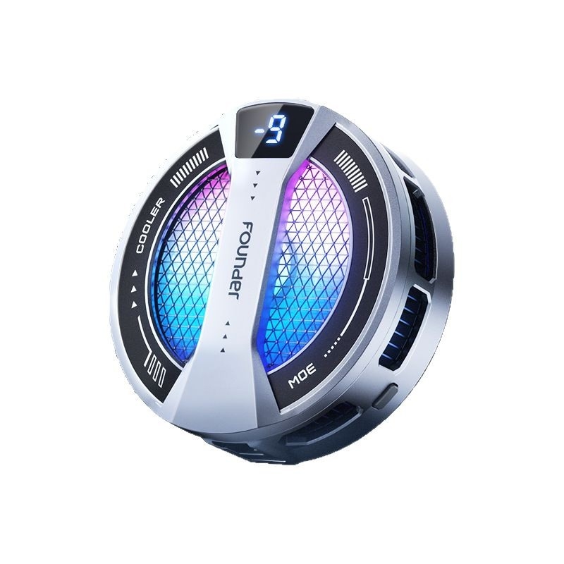 Răcitor ultra-subțire pentru telefon destinat jocurilor, atașare magnetică, răcire rapidă, interfață USB-C, corp din plastic, modele S2pro/S2/S3