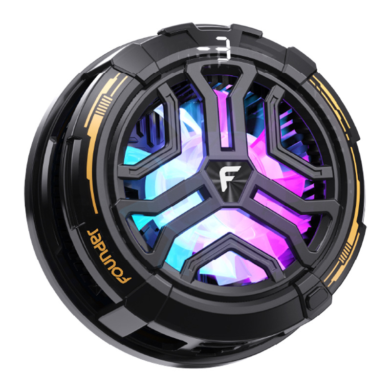 Răcitor ultra-subțire pentru telefon destinat jocurilor, atașare magnetică, răcire rapidă, interfață USB-C, corp din plastic, modele S2pro/S2/S3