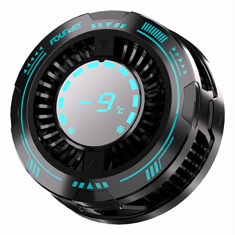 Răcitor ultra-subțire pentru telefon destinat jocurilor, atașare magnetică, răcire rapidă, interfață USB-C, corp din plastic, modele S2pro/S2/S3