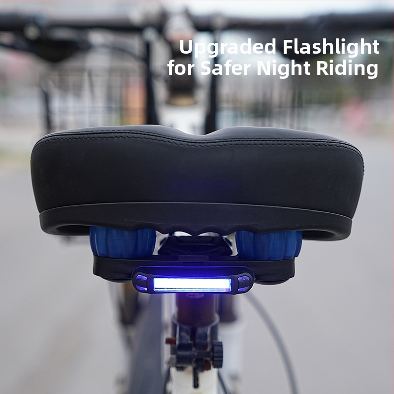 Σέλα ποδηλάτου SAIQI 188 με παχύτερο μαξιλαράκι σιλικόνης; αφρός + σιλικόνη; κατάλληλη για κοινά ποδήλατα