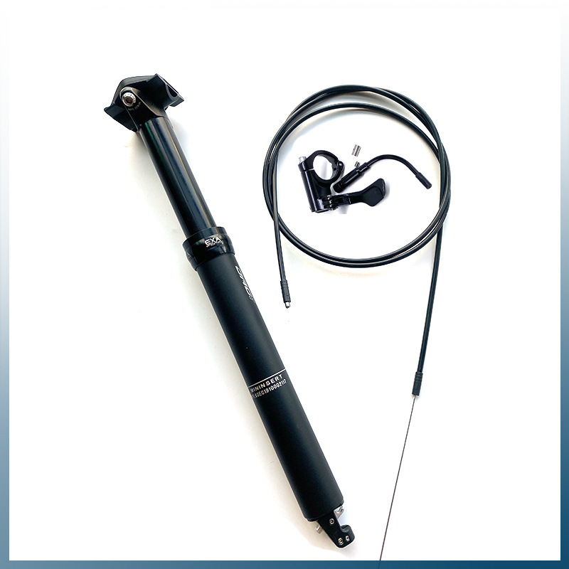 Exaform 860i Ποδηλατικό Σέλα με αποσβεστική ανάρτηση, εσωτερική διαδρομή καλωδίων, κράμα αλουμινίου, για ποδήλατο βουνού