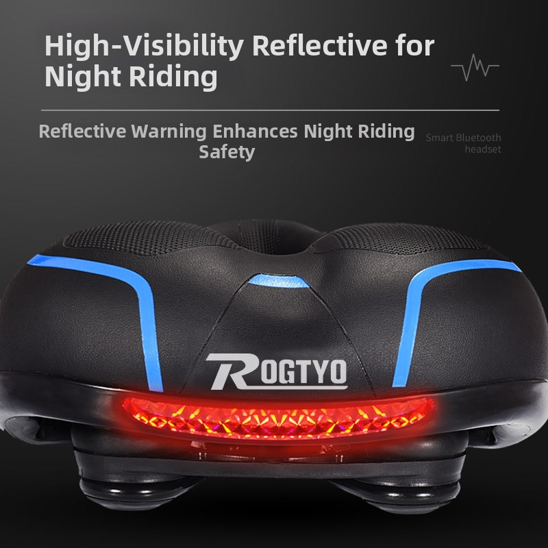 Καθίσιο ποδηλάτου ROGTYO CZ-002 – Παχύς αφρός + PU δέρμα, συμβατό με ορεινό ποδήλατο