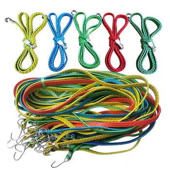 Curea pentru bagaje de bicicletă, din cauciuc, lungimi 1.0-1.8 m, cârlige din fier, din cablu și din fier perforat, sarcină 40 kg