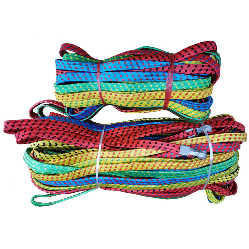 Curea pentru bagaje de bicicletă, din cauciuc, lungimi 1.0-1.8 m, cârlige din fier, din cablu și din fier perforat, sarcină 40 kg