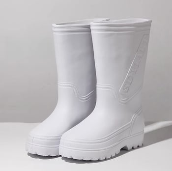 Дъждовни ботуши до средната част на крака от EVA — водоустойчиви и антиплъзгащи (Марка: Друг; Материал: EVA)