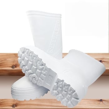 Дъждовни ботуши до средната част на крака от EVA — водоустойчиви и антиплъзгащи (Марка: Друг; Материал: EVA)