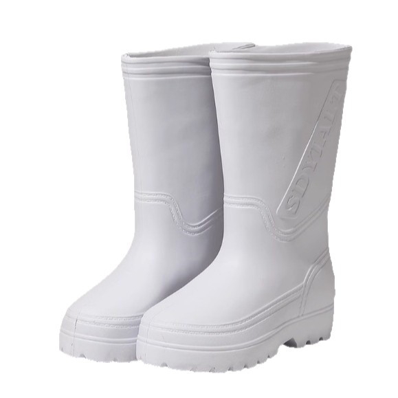 Дъждовни ботуши до средната част на крака от EVA — водоустойчиви и антиплъзгащи (Марка: Друг; Материал: EVA)