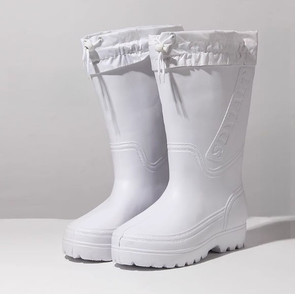 Дъждовни ботуши до средната част на крака от EVA — водоустойчиви и антиплъзгащи (Марка: Друг; Материал: EVA)