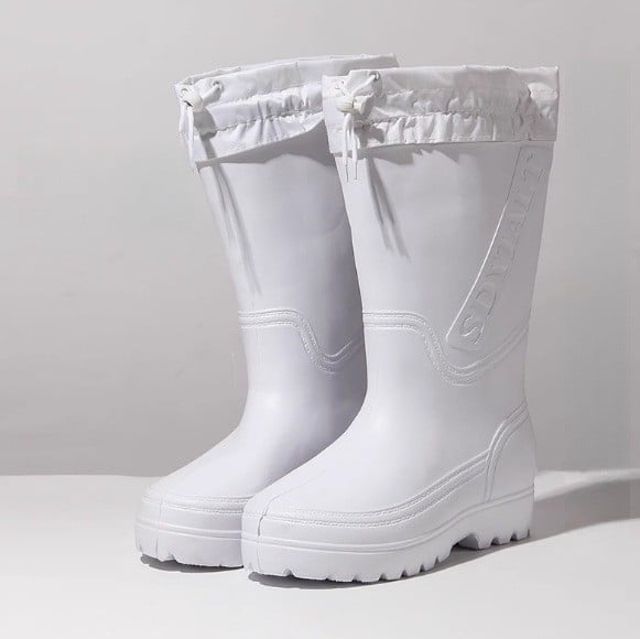 Дъждовни ботуши до средната част на крака от EVA — водоустойчиви и антиплъзгащи (Марка: Друг; Материал: EVA)