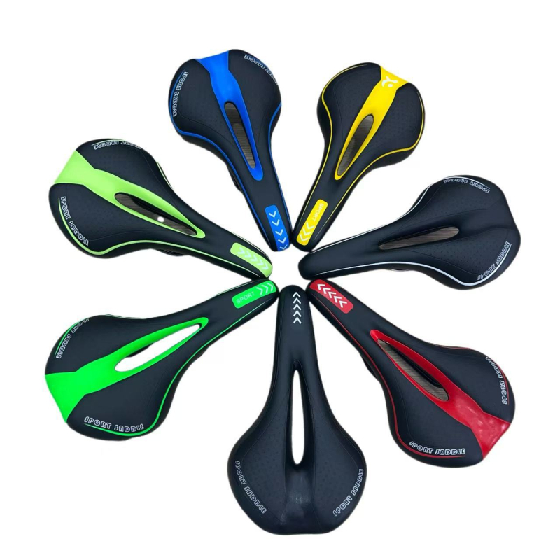 Καθίσμα Ποδηλάτου με Κενό Σχεδιασμό, Μάρκα PIKEXI, Μοντέλο 182, Κατάλληλο για Ποδηλάτη Βουνών, Υλικό: Σφουγγάρι Υψηλής Ελαστικότητας από 235 Χάλυβα, Ελαφρύ και Μαλακό