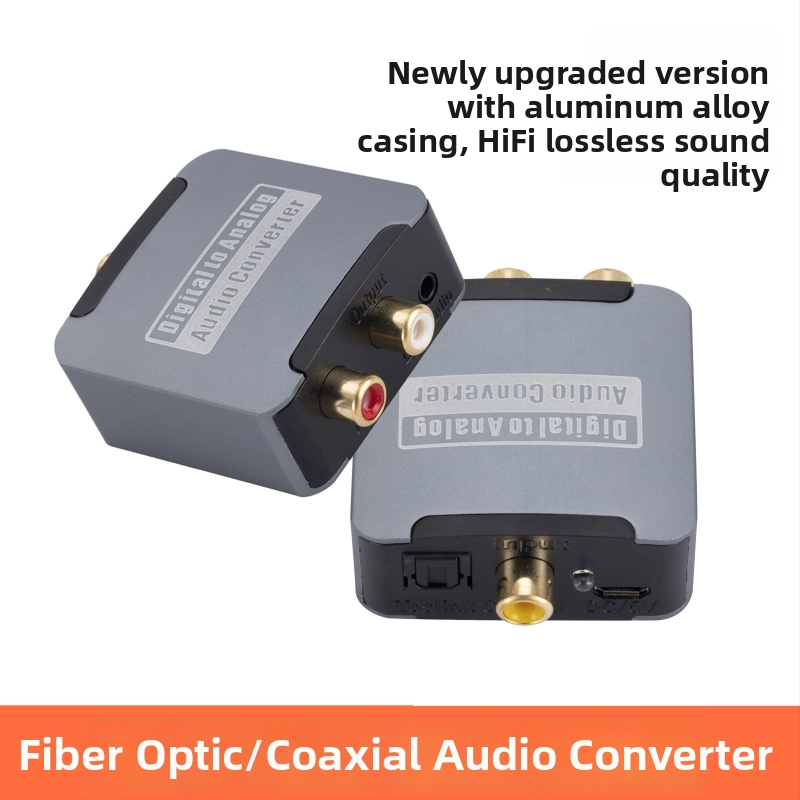 Digitalni audio pretvarač SPDIF koaksijalni na analognu 3,5 mm za TV — digitalno-analogni dekoder, model YZH0591, brend MnnWuu