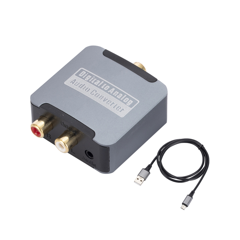 Digitalni audio pretvarač SPDIF koaksijalni na analognu 3,5 mm za TV — digitalno-analogni dekoder, model YZH0591, brend MnnWuu