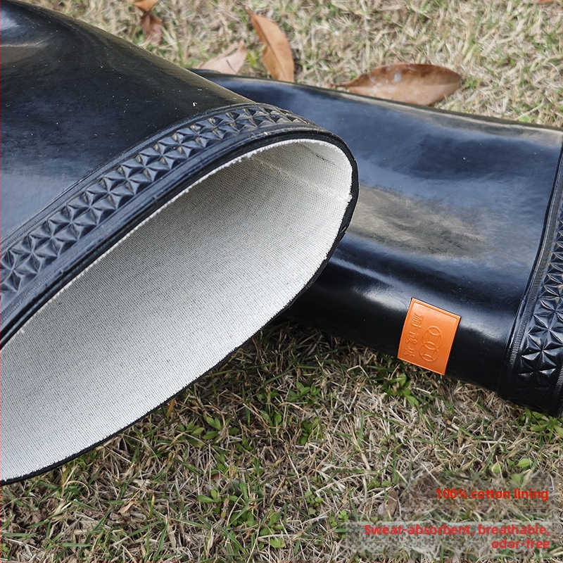 Double Money visoke gumene čizme za kišu za industrijsku i rudarsku upotrebu – vodonepropusne, protuklizne, otporne na habanje, otporne na kiseline i baze