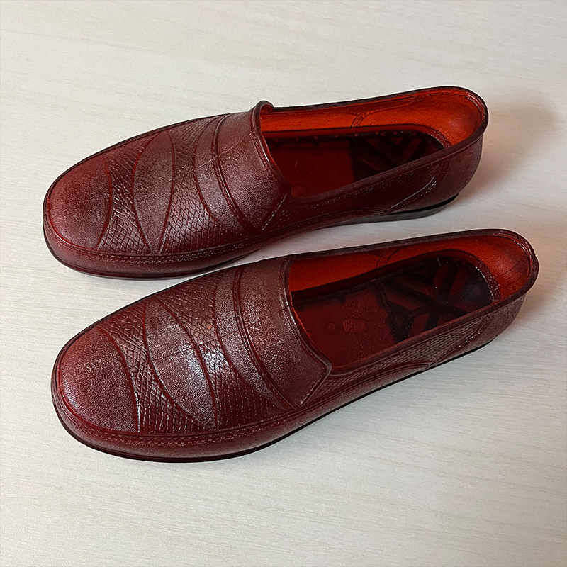 Muške kišne cipele od PVC s plastičnom sole — vodootporne, protuklizne, otporne na habanje