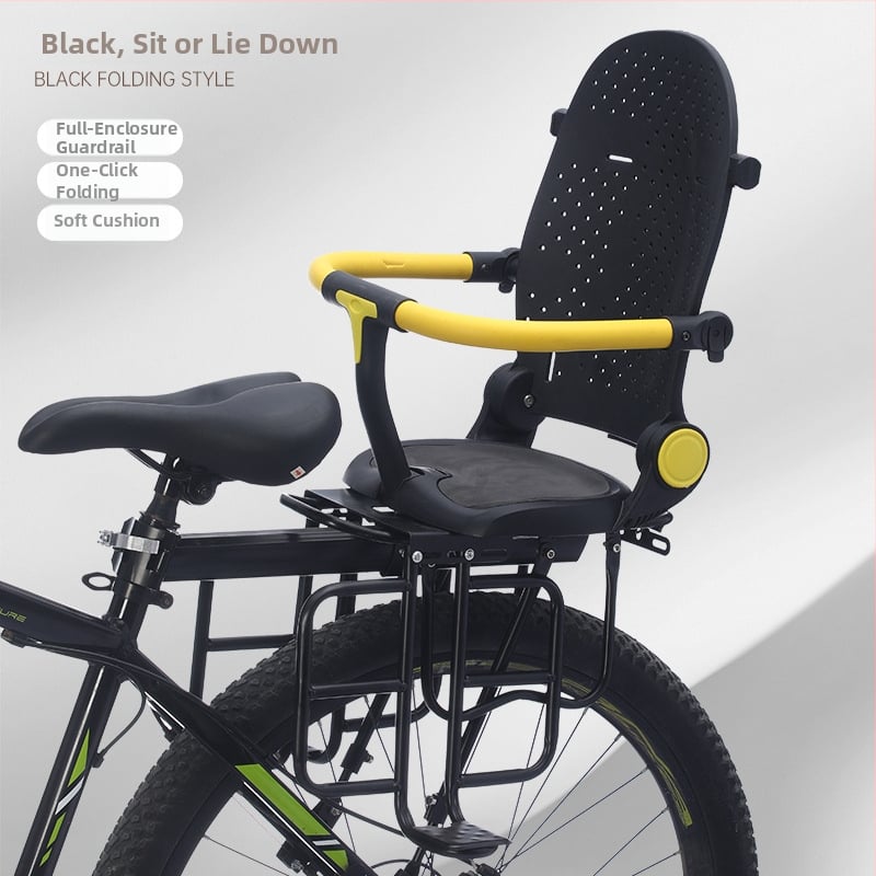 Kai bu 025 πίσω παιδικό κάθισμα ποδηλάτου από ατσάλι για κοινά ποδήλατα