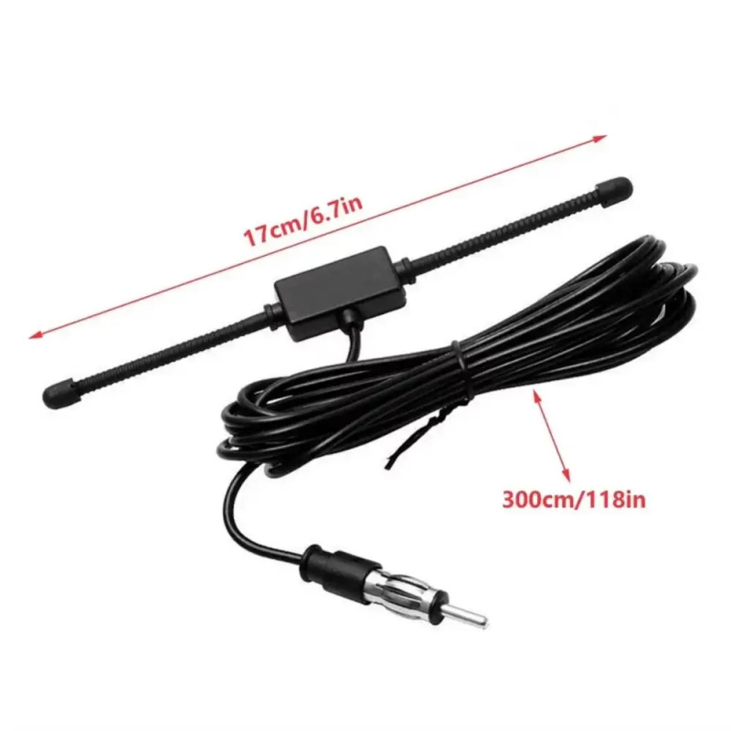 Ενεργή AM/FM ραδιοφωνική κεραία με ενισχυτή, για φορτηγά (Μάρκα: Xinda Ark)