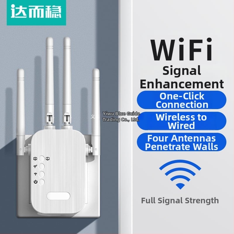 Ενσύρματο AP WiFi Ενισχυτής και Επαναληπτής, μοντέλο Dw-Zj1202-2, γενική συμβατότητα