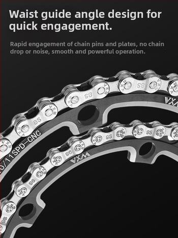 Horská a cestná reťaz bicykla, 8 rýchlostí, sekcia 116, rozteč 7,2, karbónová oceľ