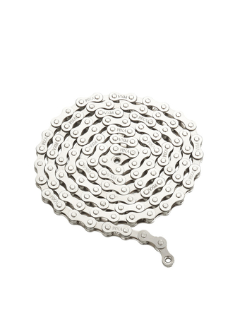 Αλυσίδα ποδηλάτου για ορεινό-δρόμο, 8 ταχυτήτων, Τμήμα 116, Βήμα 7.2, Ατσάλι άνθρακα