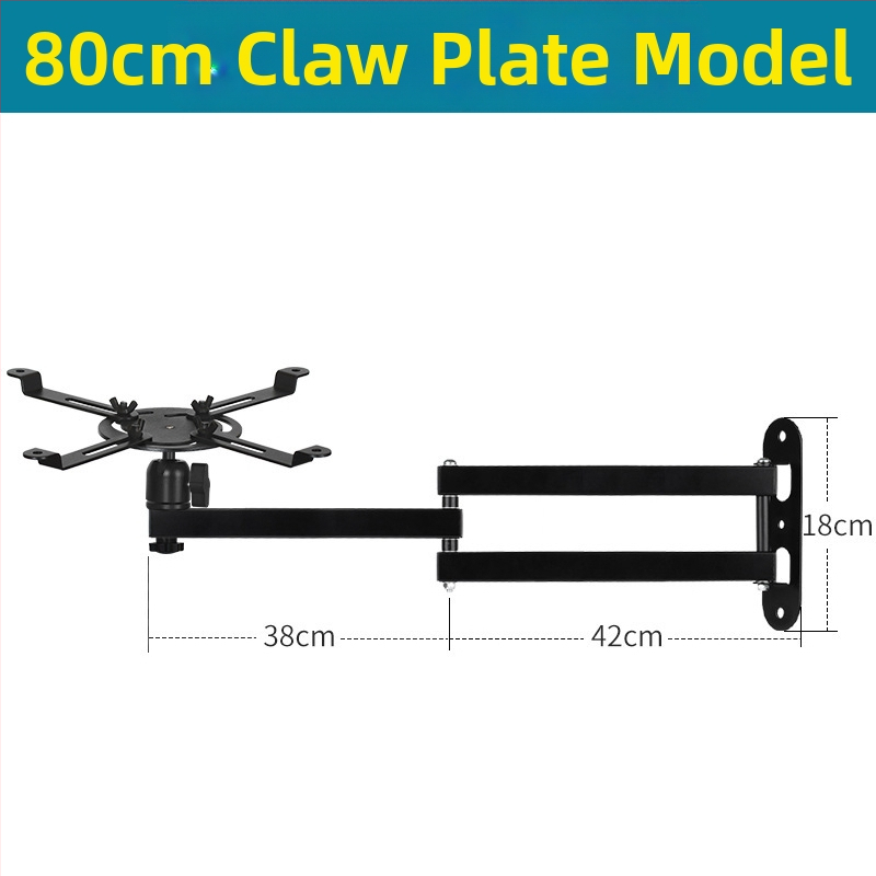 Pribor za projektorski stativ – željezna konstrukcija, nosivost 5 kg, stupac s 1 sekcijom, težina 500 g