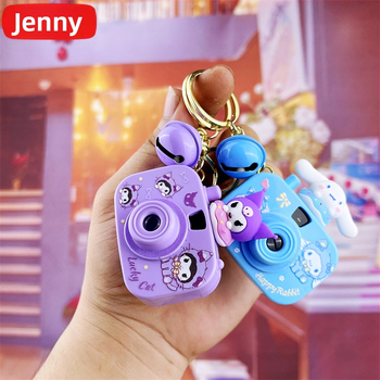 Kljucni lanac s projekcijskom kamerom, svijetleći, slatki crtani stil, plastika, individualno pakirano