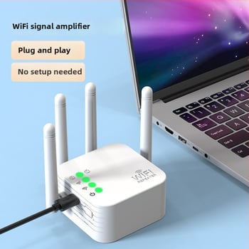 Ασύρματος δρομολογητής με ενίσχυση σήματος — Gigabit ταχύτητα ή περισσότερο για οικιακή χρήση