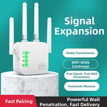 Ασύρματος δρομολογητής με ενίσχυση σήματος — Gigabit ταχύτητα ή περισσότερο για οικιακή χρήση