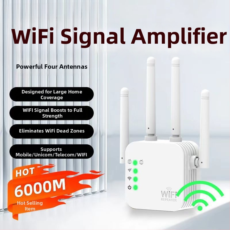 Ασύρματος δρομολογητής με ενίσχυση σήματος — Gigabit ταχύτητα ή περισσότερο για οικιακή χρήση