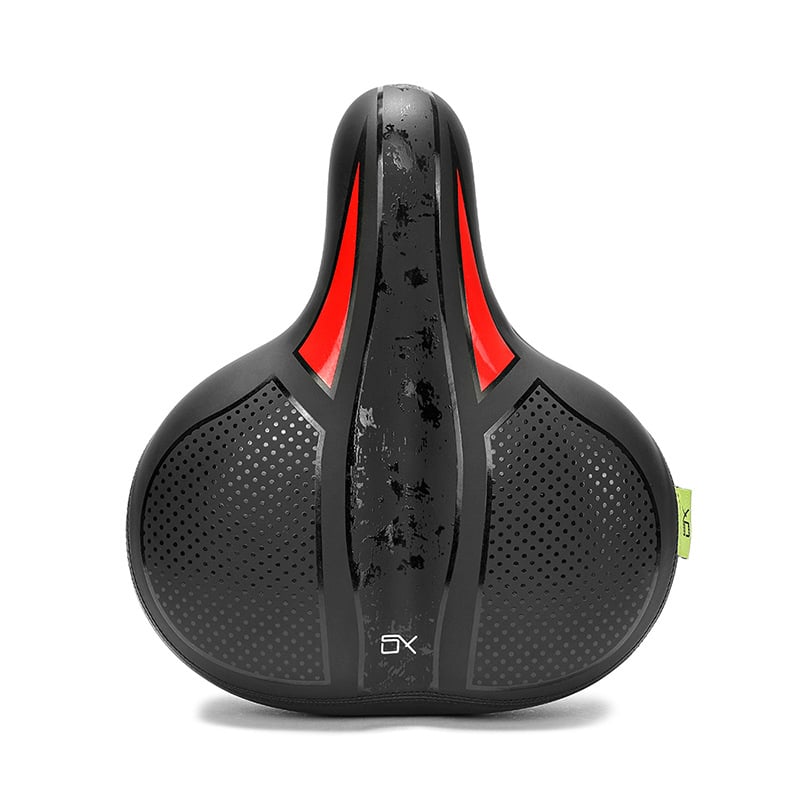 Σέλα ποδηλάτου βουνού Shengxin SX-020-6, υλικό PU + γέλη πολυουρεθανής + PP, φαρδιά και αντι-πόνου σέλα για ποδήλατα βουνού