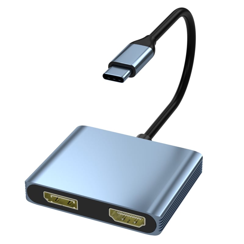 Type-C Dock HDMI/DP s MST za 4K@144Hz, Plug-and-Play