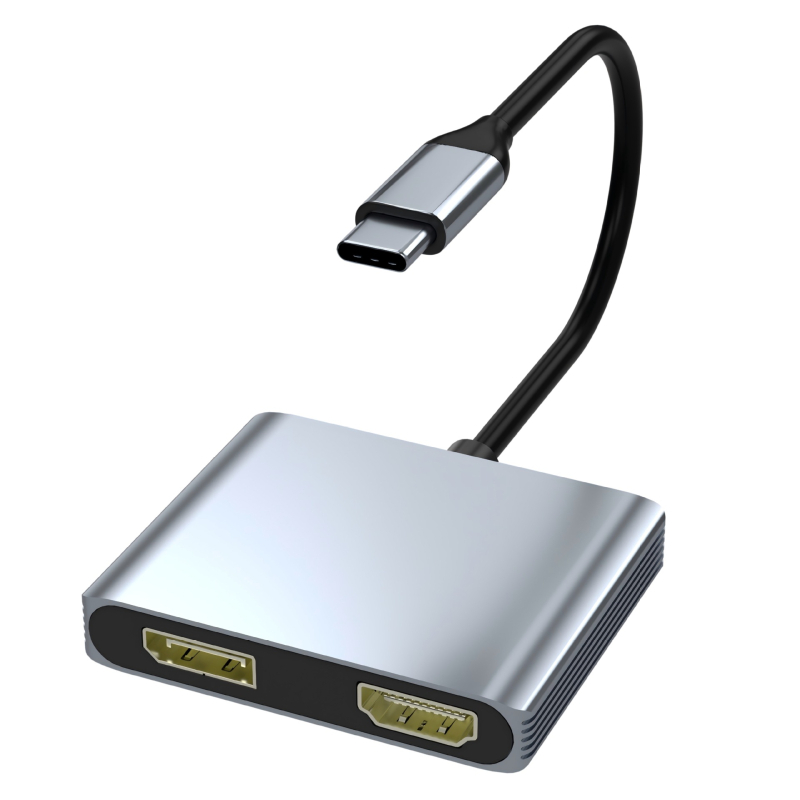 Type-C Dock HDMI/DP s MST za 4K@144Hz, Plug-and-Play