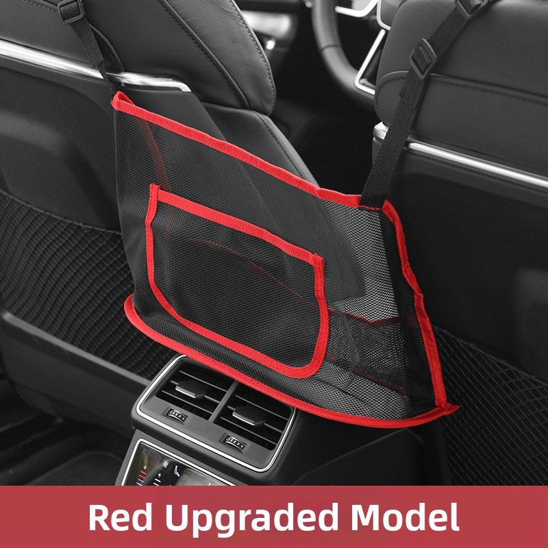 Taška na skladovanie na operadle sedadla – zavesený typ, vysokokvalitná sieťovina, univerzálna kompatibilita, prispôsobiteľná