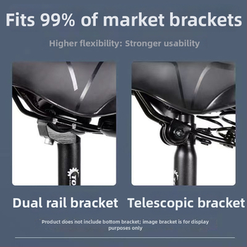 Καθίσμα ποδηλάτου - Παχύτερη μαλακή επένδυση, αεριζόμενο και διαπνέον, απορροφητικό κραδασμών από σιλικόνη, συμβατό με στάνταρ ποδήλατα, δυναμική παραμετροποίηση επεξεργασίας