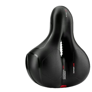 Καθίσμα ποδηλάτου - Παχύτερη μαλακή επένδυση, αεριζόμενο και διαπνέον, απορροφητικό κραδασμών από σιλικόνη, συμβατό με στάνταρ ποδήλατα, δυναμική παραμετροποίηση επεξεργασίας