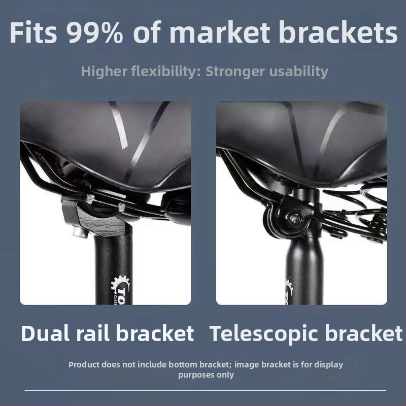 Καθίσμα ποδηλάτου - Παχύτερη μαλακή επένδυση, αεριζόμενο και διαπνέον, απορροφητικό κραδασμών από σιλικόνη, συμβατό με στάνταρ ποδήλατα, δυναμική παραμετροποίηση επεξεργασίας