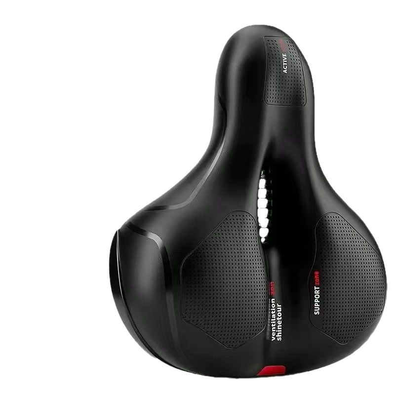 Καθίσμα ποδηλάτου - Παχύτερη μαλακή επένδυση, αεριζόμενο και διαπνέον, απορροφητικό κραδασμών από σιλικόνη, συμβατό με στάνταρ ποδήλατα, δυναμική παραμετροποίηση επεξεργασίας