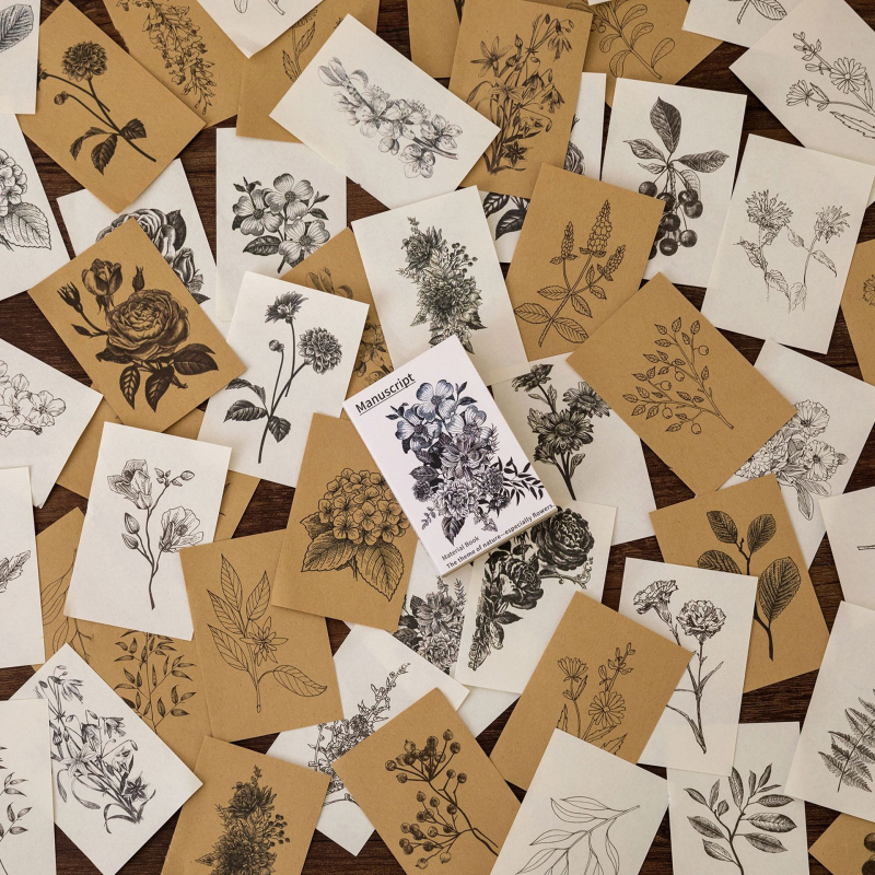 DIY dnevnik materijalna knjiga: Time Projector serija, Sugar Poetry stil, tiskarska obrada, dekorativni osnovni papir, 8 stilova