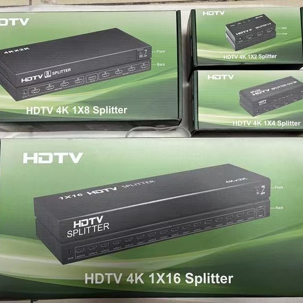 HDTV magas felbontású osztó audió-vizuális szinkronizációval, 4K×2K 3D