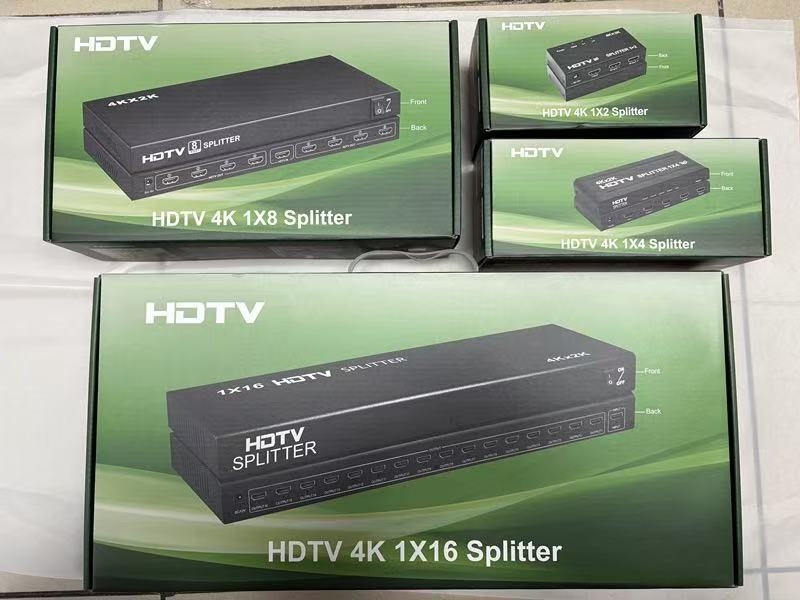 HDTV magas felbontású osztó audió-vizuális szinkronizációval, 4K×2K 3D